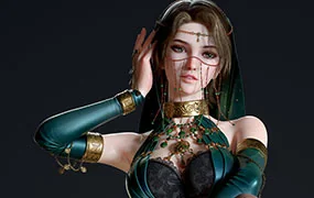 云普集3D次世代角色班第8期(高清画质带素材)