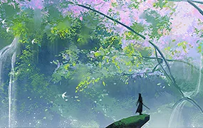 肥右嘟嘟古风场景课(画质清晰带笔刷)