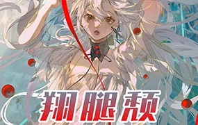 翔腿颓独立插画课第3期(高清画质带课件笔刷)