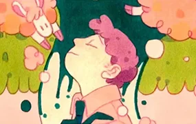 鲸字号丨六文铜钱马克笔趣味创想第1期(画质清晰无素材)