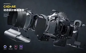 [白无常]C4D+AE动态设计基础课程
