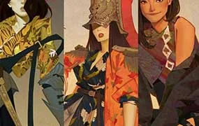 垫底之王TW欧美角色设计第6期（高清画质无素材）