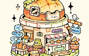 猫叔小屋速写团练第1期6月(画质清晰无素材)