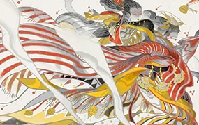 阿妹艺术丨六厘东方美学插画系统课(画质清晰无素材)