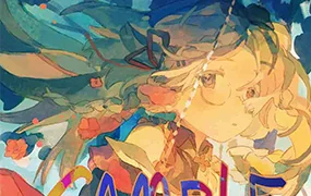 木缘口十水彩风插画创作专题班(画质i清晰无素材)
