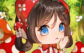 画画的北冰茶日韩系半厚涂插画系统班(高清画质带笔刷)