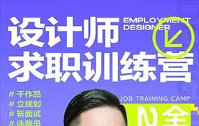 卢帅设计师求职训练营巅峰计划4.0（高清画质带素材）