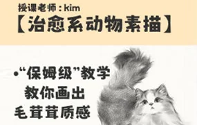 kim治愈系宠物素描（画质清晰带资料）