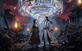 云驿AI精品3D漫剧S级玄幻穿越修真动画短剧全流程制作（画质清晰带资料）