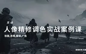 刘杨灵动商业人像精修+调色实操课（高清画质无素材）