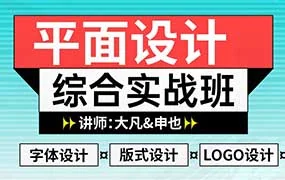 大凡&申也平面设计综合实战班第5期（高清画质带素材）