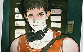 SexyPisto男性角色创作速成班（高清画质带笔刷）
