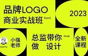 小强老师品牌LOGO商业实战班（高清画质带素材）