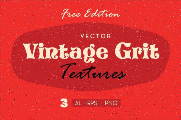 PNG素材-老式沙砾颗粒纹理背景图素材(AI、PNG)