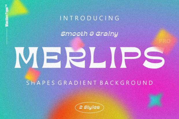 背景素材-模糊几何形状纹理渐变色背景图素材