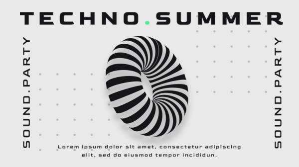 PSD模板-超设计感37款极简版式海报模板合集