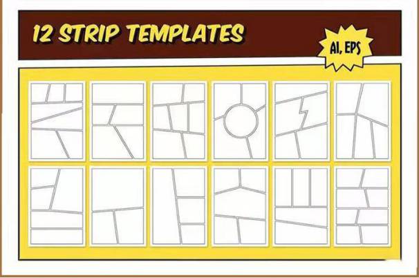 PNG素材-手绘卡通漫画对话框烟雾爆炸点PNG免扣AI矢量素材
