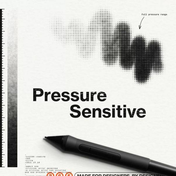 PS笔刷-独特无缝拼接半色调网格Photoshop笔刷资源下载