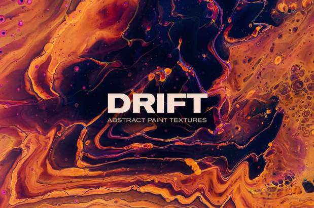 背景素材-抽象流动油漆颜料纹理背景图片素材