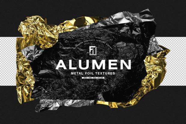 背景素材-金属锡箔纸纹理背景图片海报素材