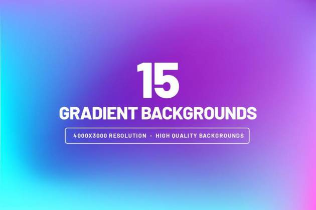 背景素材-渐变色晕染效果矢量背景图素材