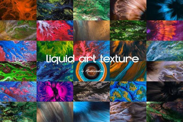 背景素材-高分辨率液体墨水纹理背景图片素材