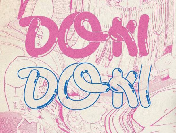 背景素材-酸性漫画扫描失真纹理图片素材