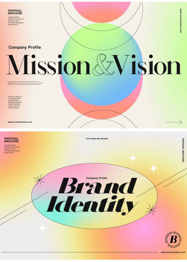 背景素材-潮流酸性渐变背景PSD素材合集