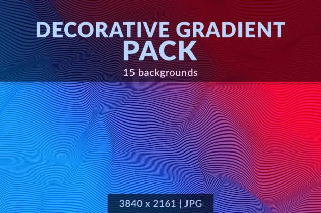 背景素材-渐变色抽象立体条纹背景图片素材