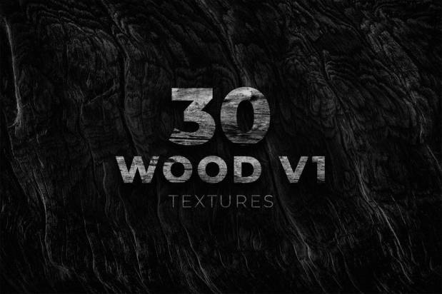 背景素材-黑白色木质纹理背景图片素材