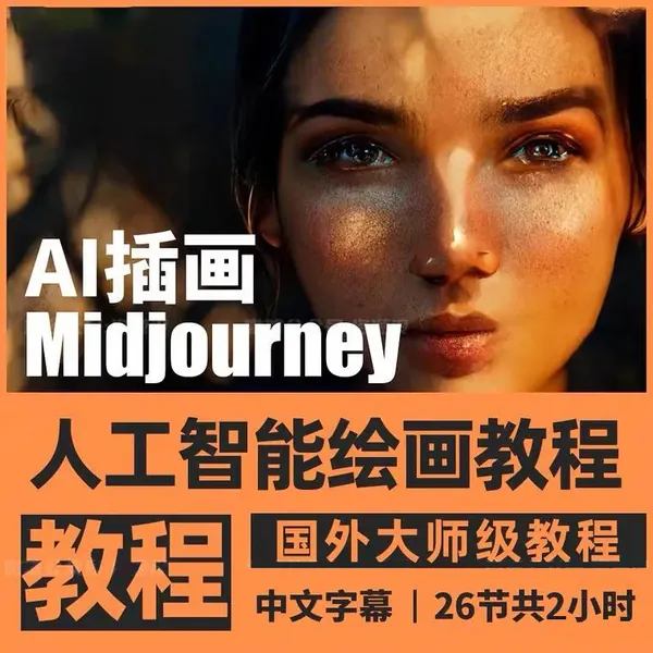 人工智能Midjourney，视觉艺术创作0基础教程