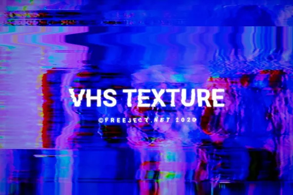 背景素材-VHS扫描线故障艺术纹理背景图片素材
