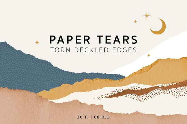 背景素材-抽象纸质边缘撕裂效果的装饰背景图片素材