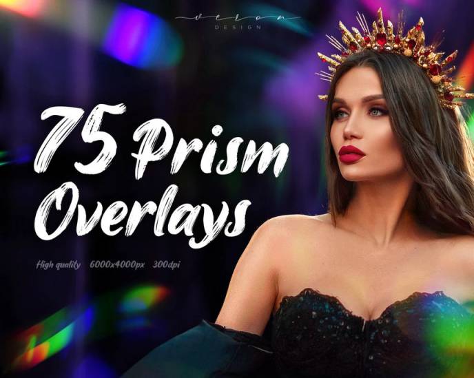 背景素材-彩虹棱镜叠加效果背景图片素材