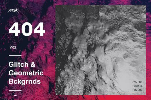 背景素材-故障几何风格的凹凸感纹理背景图片素材