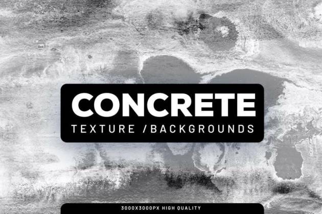 背景素材-混凝土墙面纹理背景图片素材