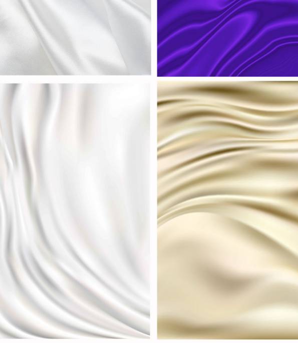PSD模板-高清质感丝滑丝绸绸缎JPG纯色海报纹理素材