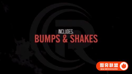 [FCPX插件]125个画面抖动扭曲RGB色彩分离视觉化特效+转场 Essentials