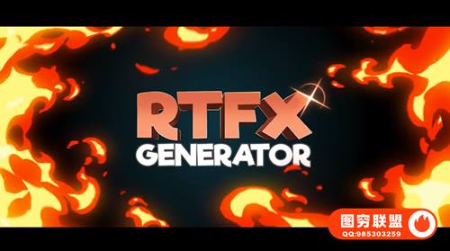 [AE模板]510组手绘游戏火焰烟雾水流雷电能量MG动画V2+视频素材 RTFX Gene