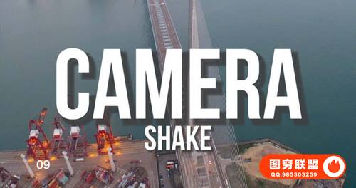 [FCPX插件]9种摄像机视频画面抖动特效预设 Camera Shake Effects