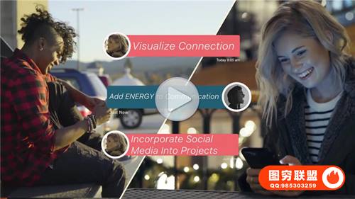 [FCPX插件]30组网络流行对话框信息条小表情动画-Polaric GetSOCIAL