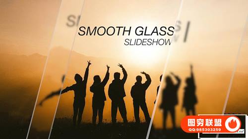 [FCPX插件]光滑的玻璃质感切割幻灯片转场特效插件 XEffects Smooth Gl