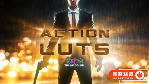 [调色预设]30组经典动作电影大片LUTS调色预设 Triune Digital – Ac