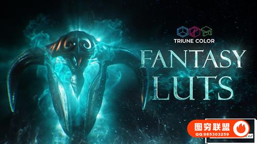 [调色预设]45款奇幻超自然黑暗魔法风格电影调色LUTs预设 Triune Digital