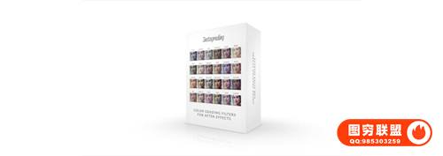 [调色预设]50个Ins网红风格电影视频调色LUTs预设 Instagrading 50