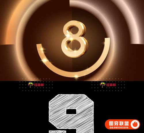 [视频素材]400多款震撼大气高清倒计时视频素材