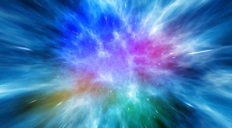 炫酷动态粒子背景AE模板