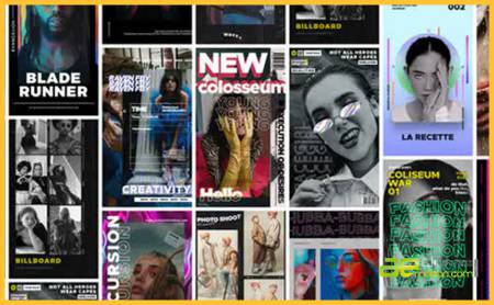 AE模板-手机端城市风模板 -8200-urban-instagram-stories