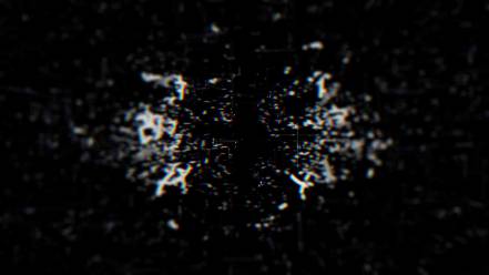 科技感文字破碎片头AE模板