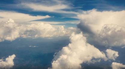 蓝天白云流动视频